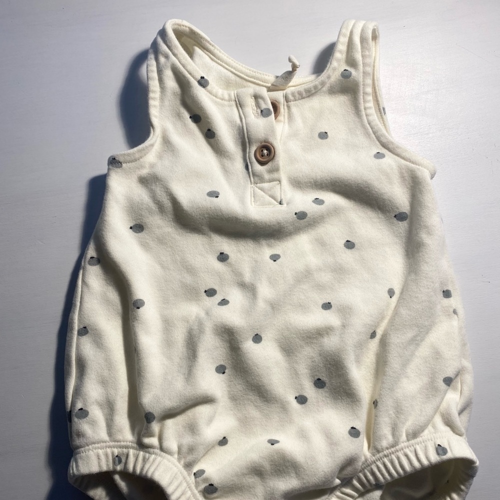 Quincy Mae Bubble Romper Blueberries 🫐